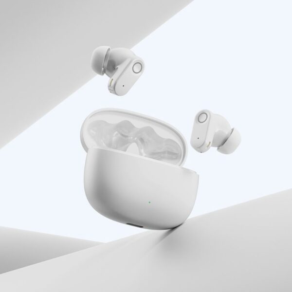 White In-Ear Bluetooth Earbuds - 图片 3